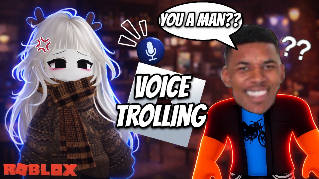 GIRL Voice Trolling on ROBLOX | 