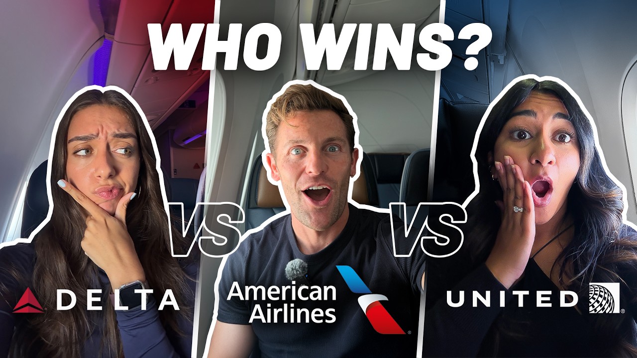 American vs Delta vs United Economy: LHR to JFK Compared (One Shocked Us)