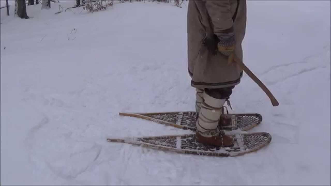 Bushcraft - Simple Snowshoe Techniques
