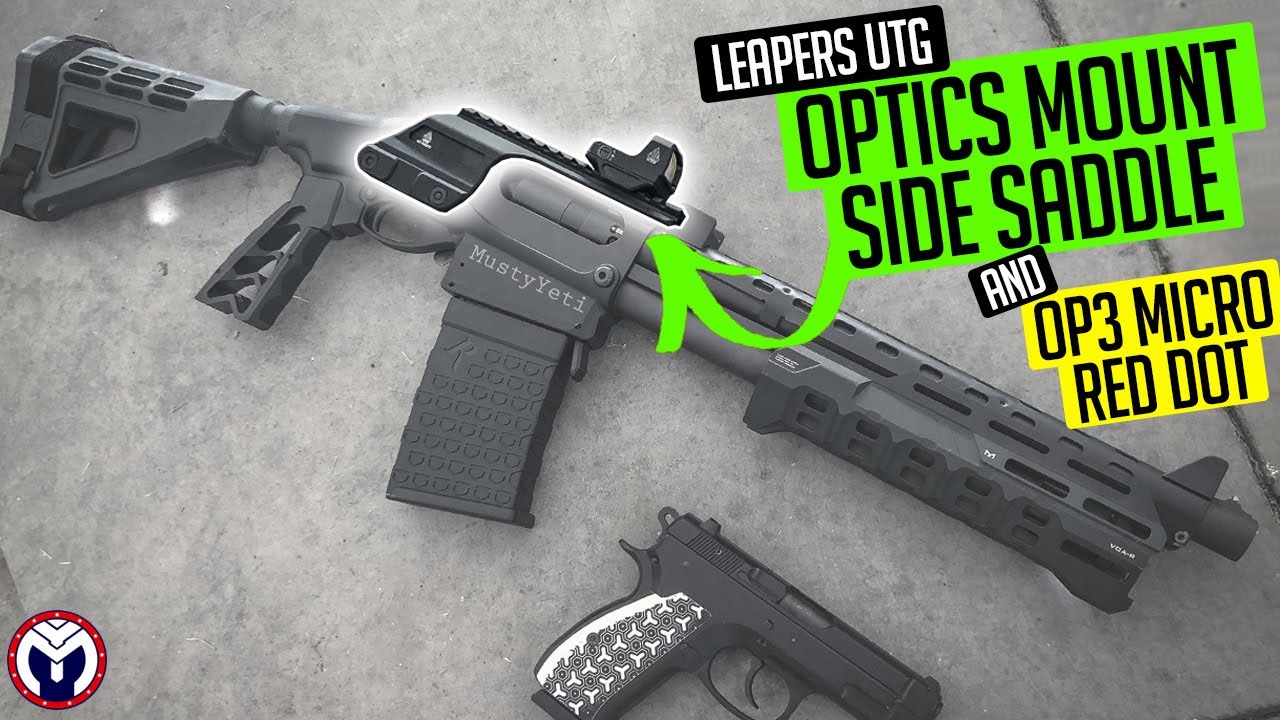 Optics Mount Side Saddle | Remington 870 Tac14 DM | Tactical Build Part 3