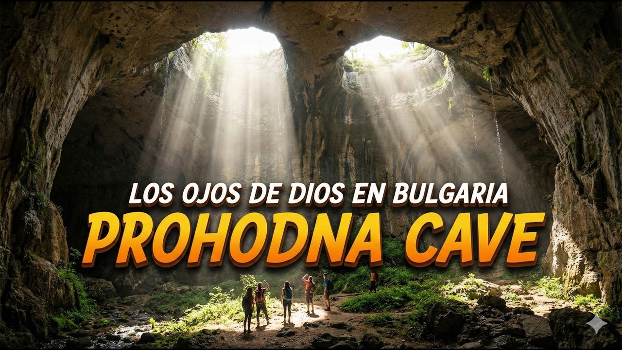 👁️ La Cueva de los Ojos de Dios - Prohodna - Проходна - Bulgaria