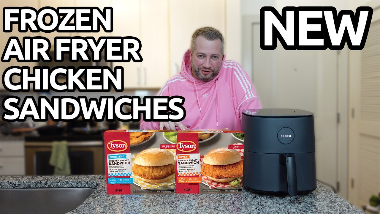 NEW Tyson Chicken Breast Sandwiches - Original and Spicy - Review