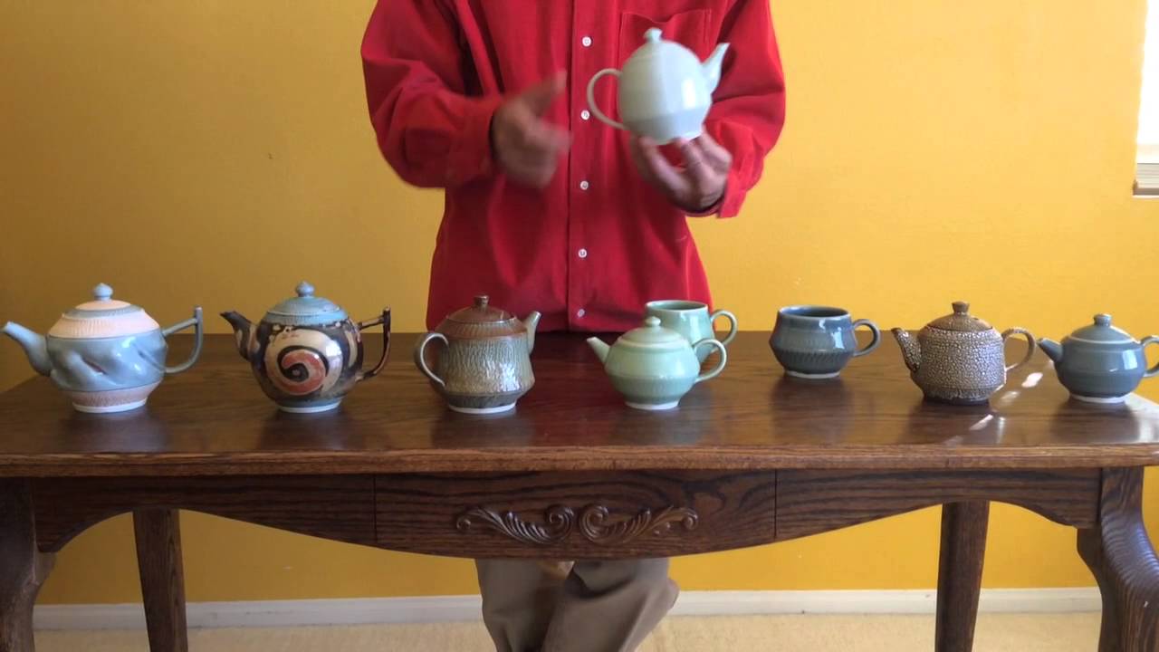 Functional ceramic throwing teapots to share with ceramic lovers