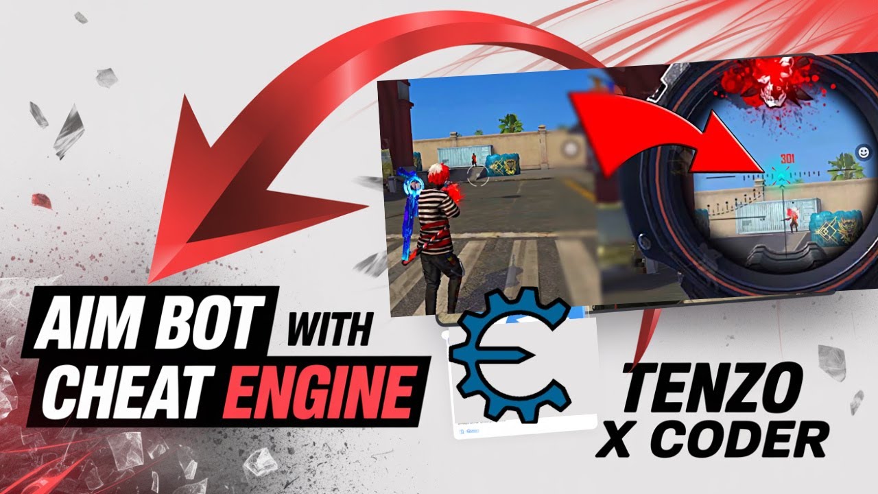 How To Use Aimbot In FF With Cheat Engine☠️|100% FREE