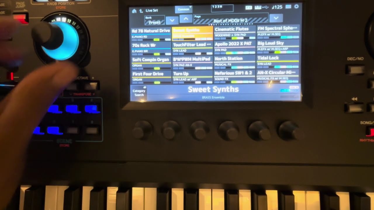 Yamaha MODX M8 - Sounds Check