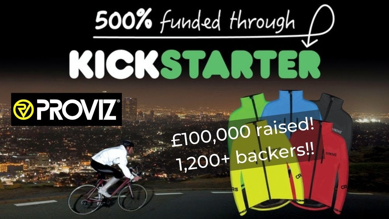 Proviz REFLECT360 CRS Cycling Jacket - Successful KickStarter Campaign