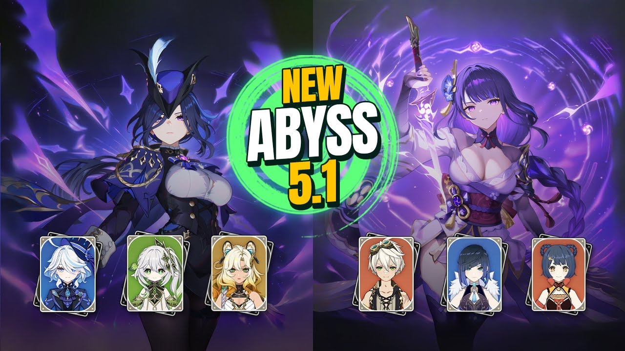 C0 Clorinde Hyperbloom & C0 Raiden National | NUEVO Abismo 5.1 | Genshin Impact