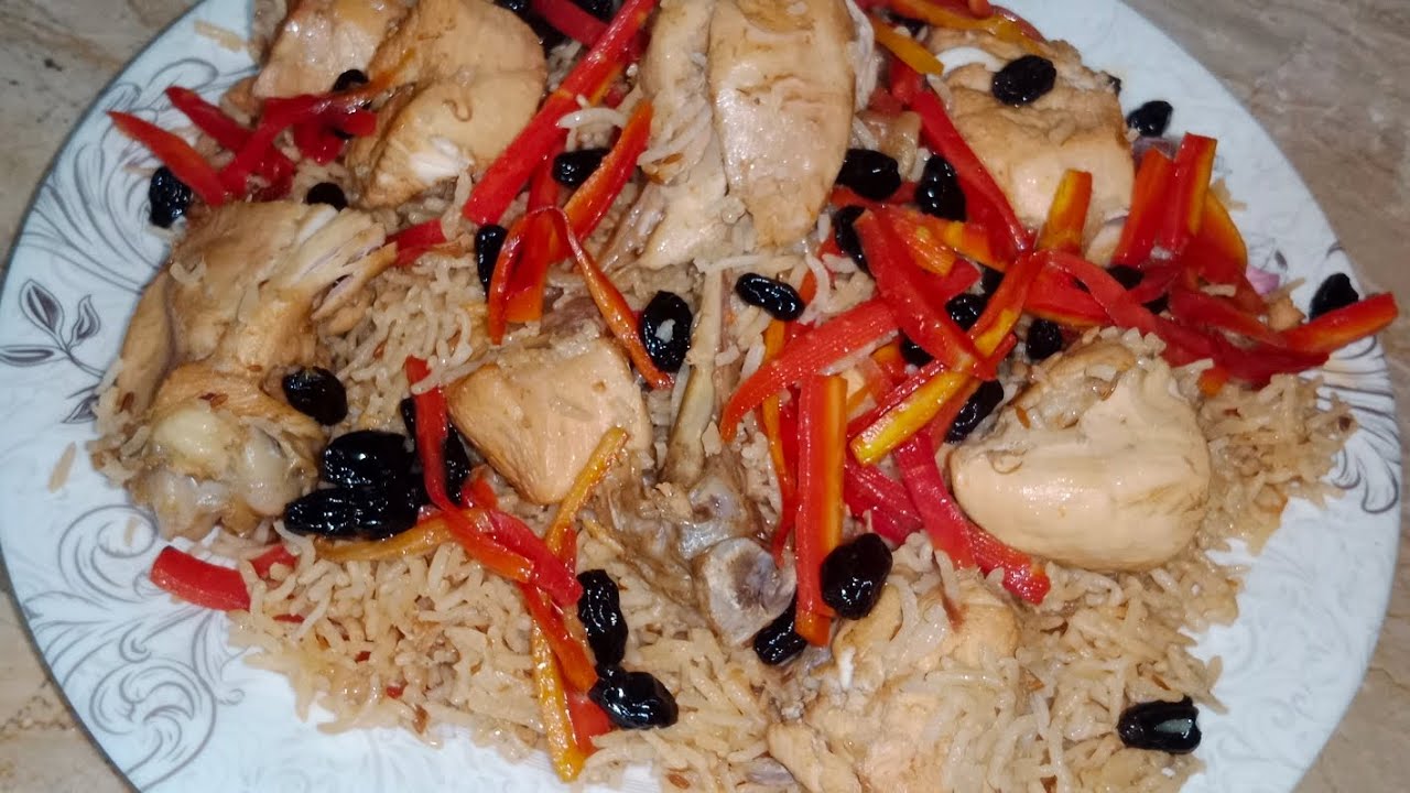 Chicken Kabuli Pulao Recipe - How to makeAfghani Pulao | kabuli pulao recipe by Shah gi food vlogs 