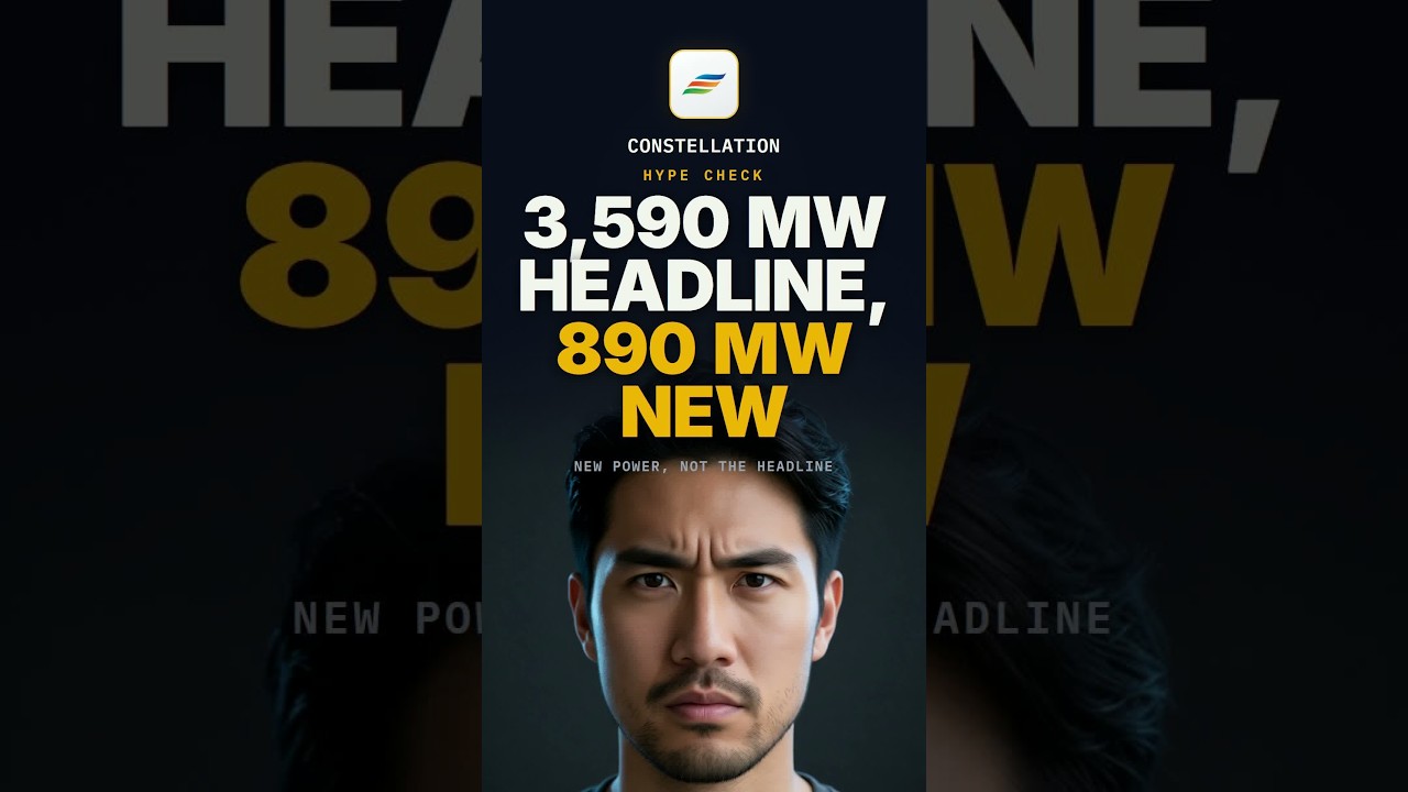 I Read Google's 3.6GW Nuclear Deal Release. The New Part Is 890 Megawatts