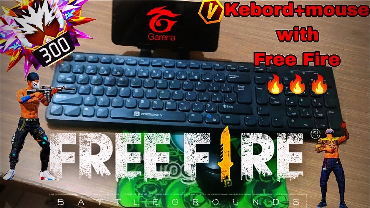 GK_GAMER is live! free fire with kebord and mouse game play 🔥🔥