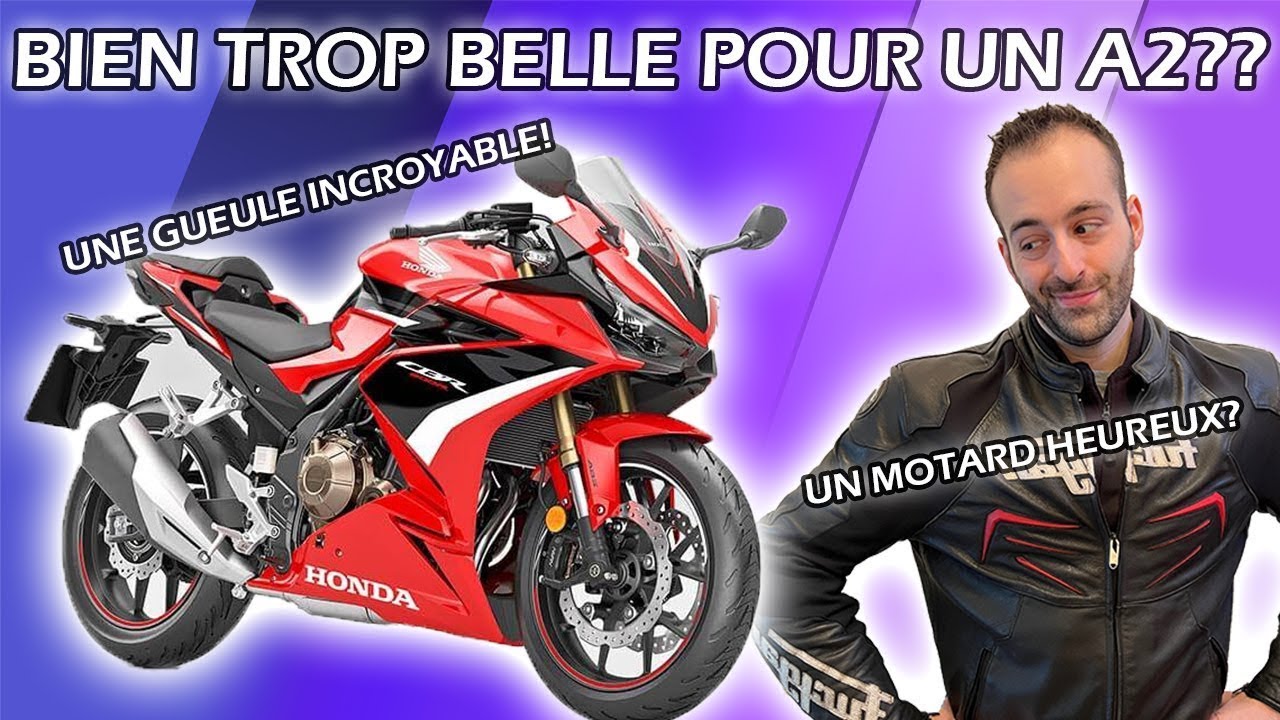 GUEULE D'HYPERSPORT POUR JEUNE PERMIS: Essai Honda CBR 500R