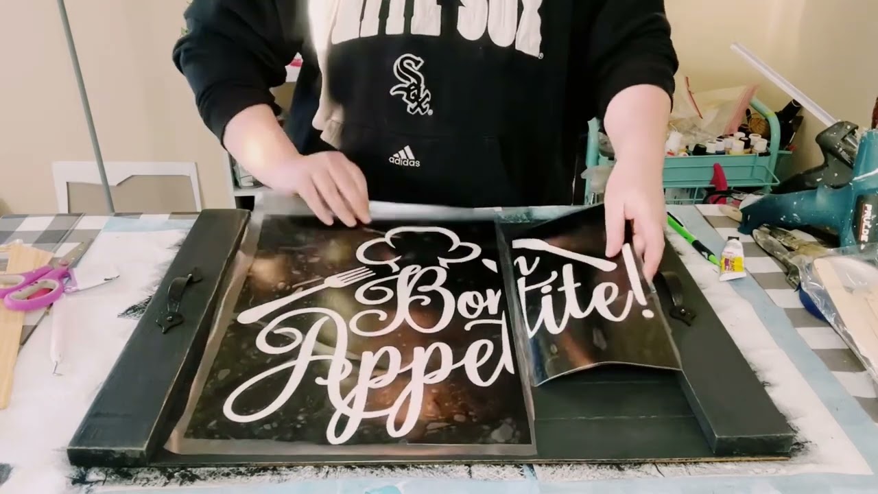 DIY Dollar Tree Noodle Board/Stove Cover