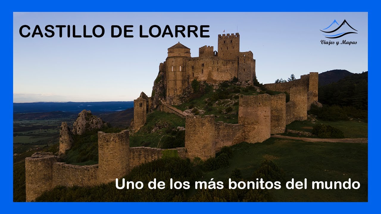 CASTILLO DE LOARRE (HUESCA) 🏰 -  VISTA DE DRON 4K