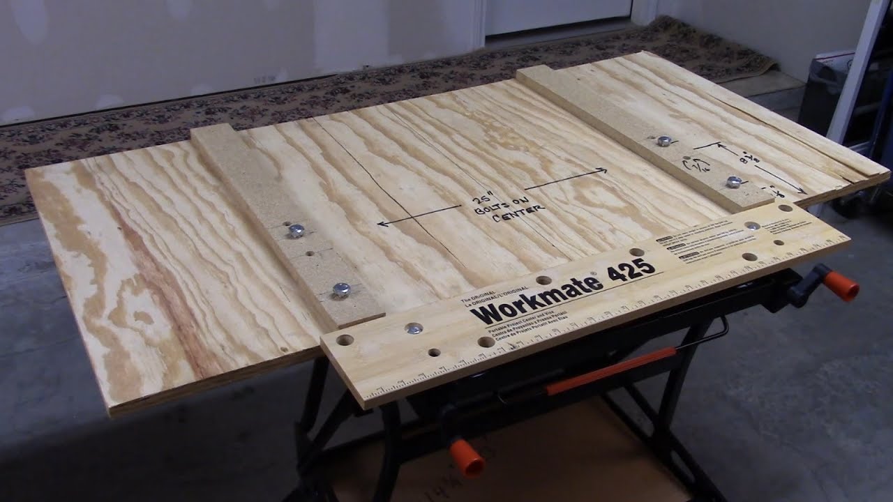 Workmate Table Expansion 24x48 with Bolts