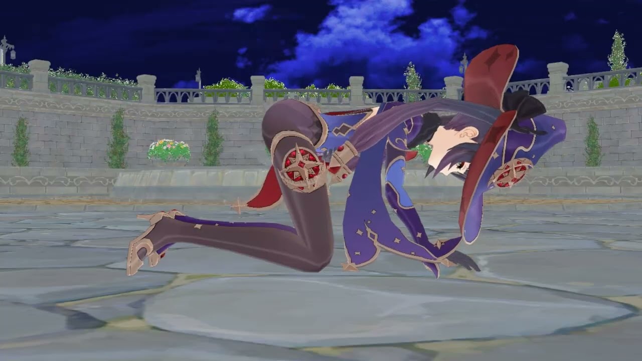 MMD Genshin Impact Mona