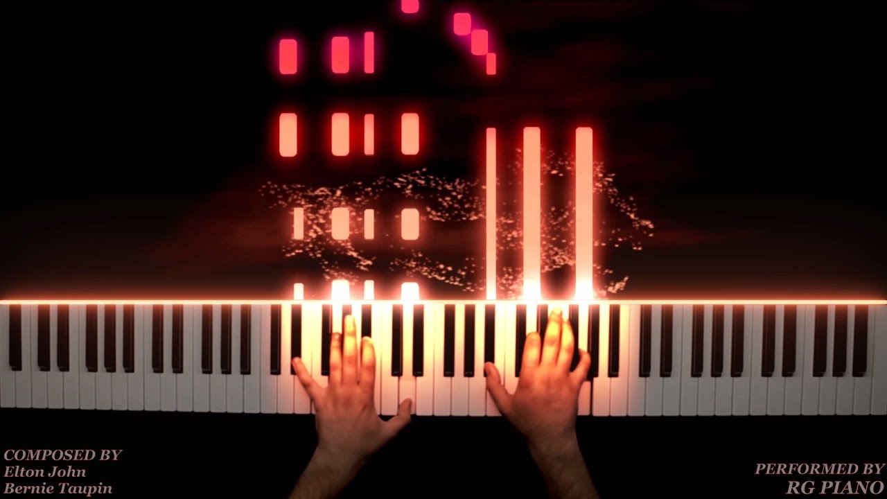 Elton John - Sorry Seems To Be The Hardest Word | Piano Cover