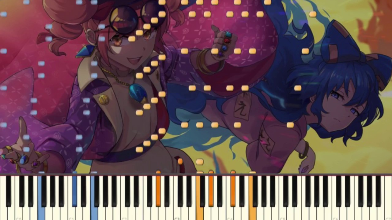 Touhou Piano Transcription: Tonight Stars an Easygoing Egoist (Live ver.) ~ Egoistic Flowers