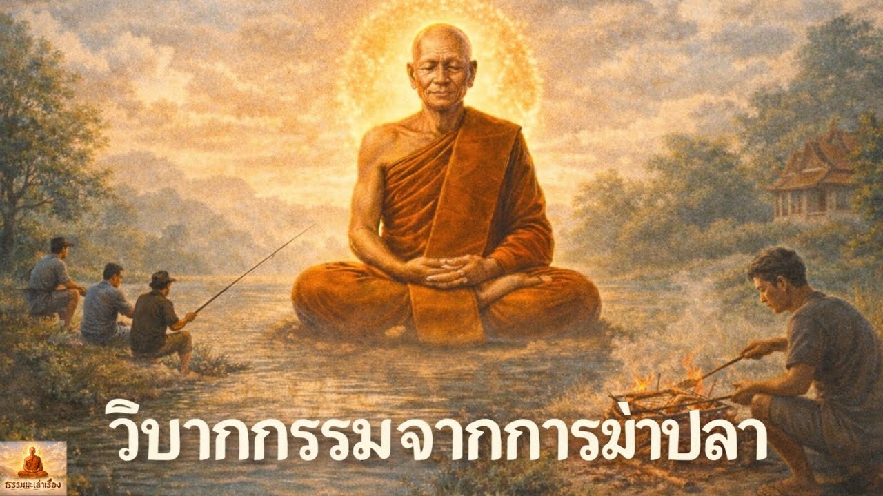 วิบากกรรมจากการฆ่าปลา ผลแห่งการพรากชีวิตที่หลายคนมองข้าม | ธรรมะเล่าเรื่อง