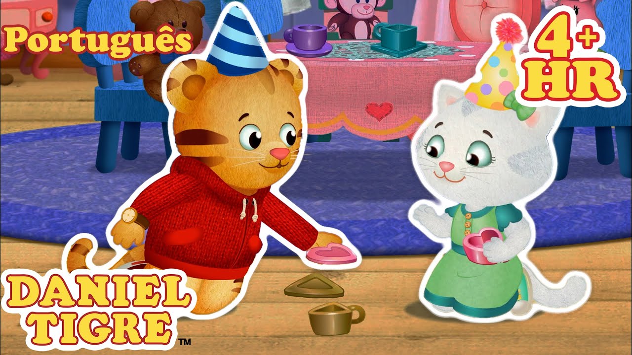 Daniel Tiger ajuda seus amigos (Episódios completos) | Daniel Tigre em Português