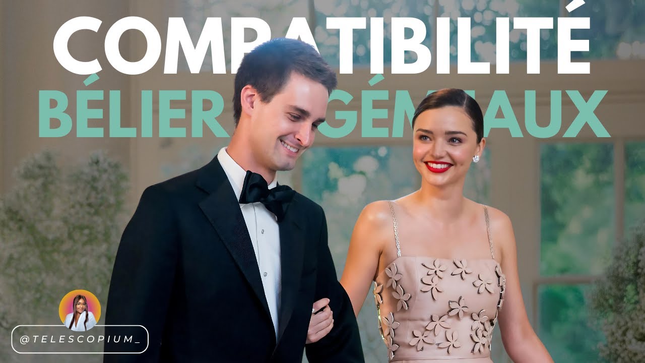 Compatibilité amoureuse astro : BÉLIER avec GÉMEAUX par une Astro Coach