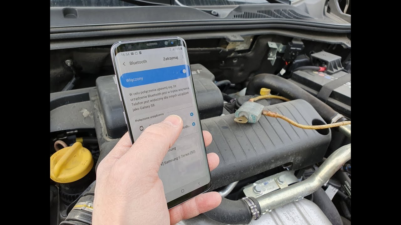 Bezobsługowy immobiliser Bluetooth