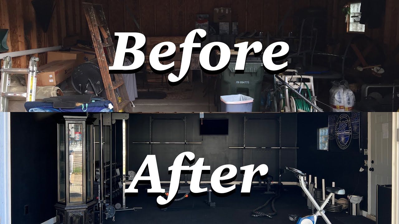The Ultimate Home Garage GYM Transformation