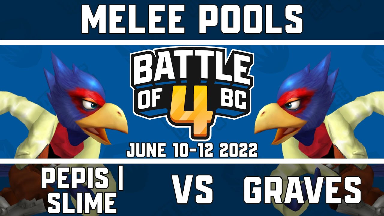 PEPIS | Slime vs Pbag's Friend | Graves - Melee Singles Pools - Battle of BC 4