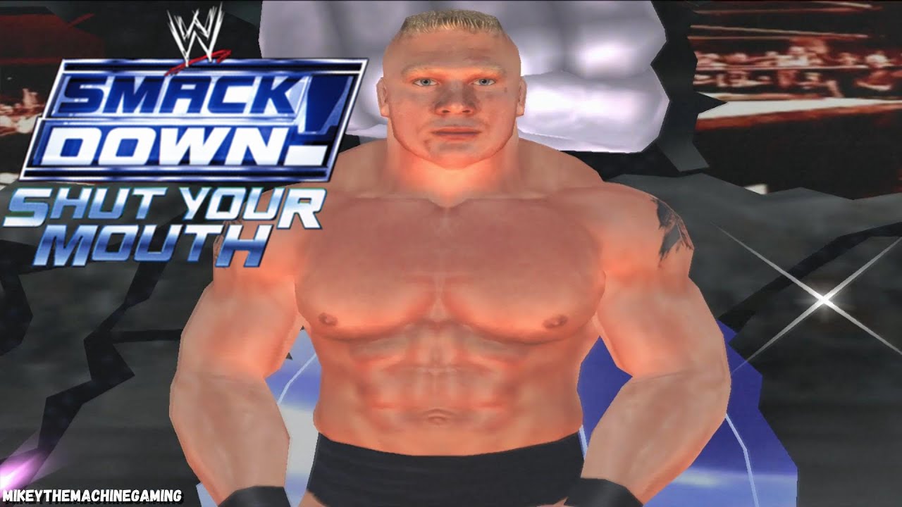 WWE SmackDown! Shut Your Mouth - Season Mode w/ Brock Lesnar (Part 1) (PlayStation 2)