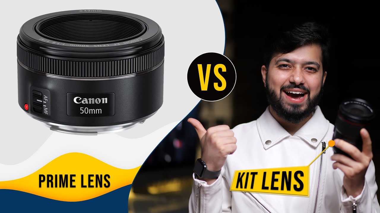 Kit Lens Vs 50mm 1.8 Prime Lens |  Comparison & Test ( Hindi )