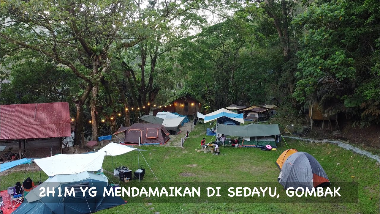 Camping | Campsite Menarik 25min dari Kuala Lumpur | Sedayu Green Ventures | Gombak, Selangor