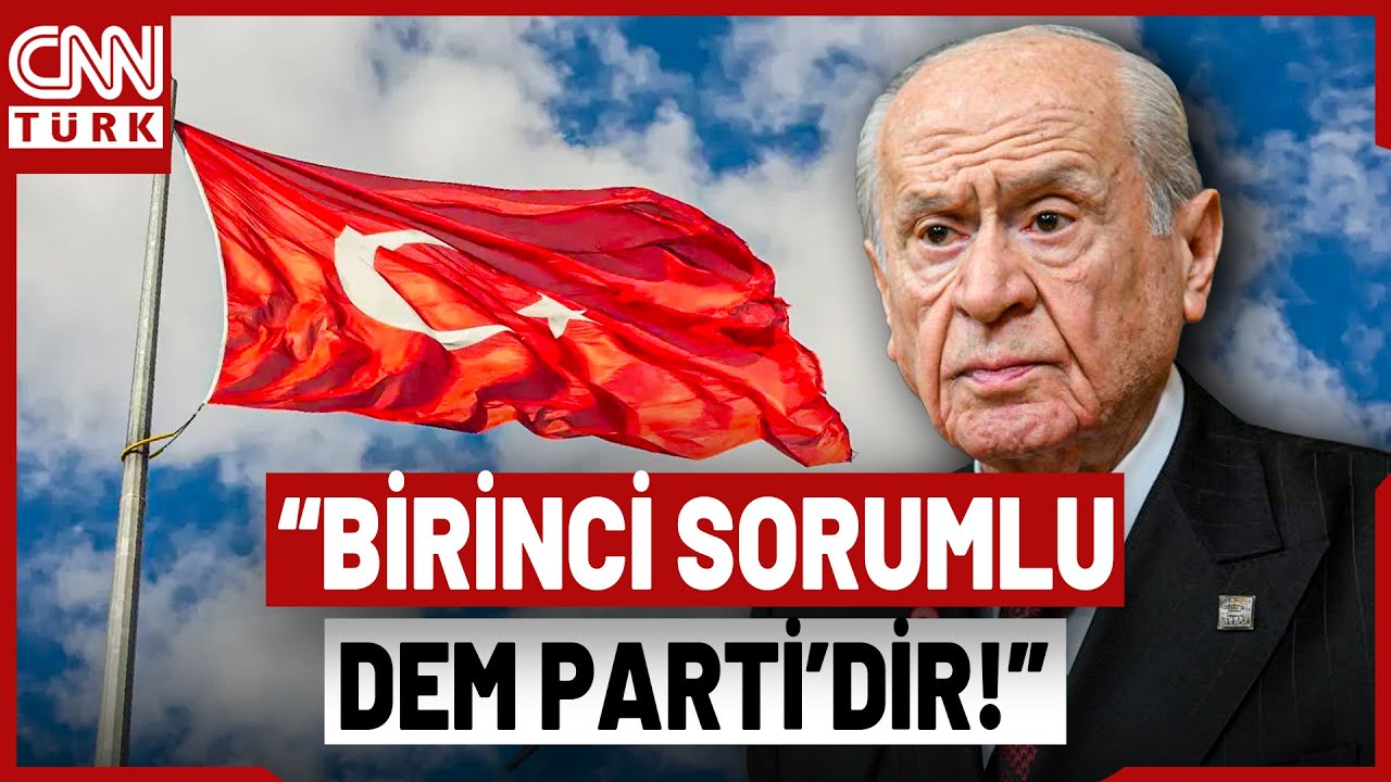 Devlet Bahçeli'den Bayrak Provokasyonuna Çok Sert Tepki! 