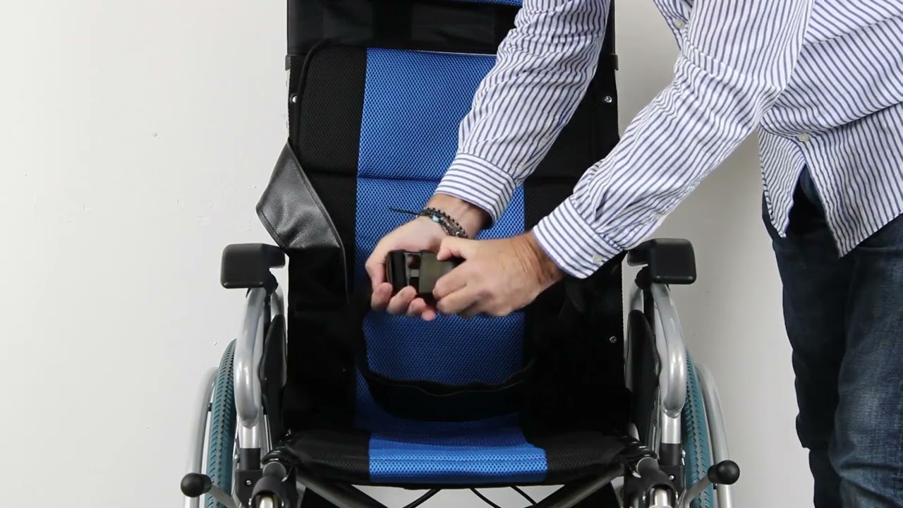 How to Use the Esteem Deluxe Lightweight Reclining Wheelchair
