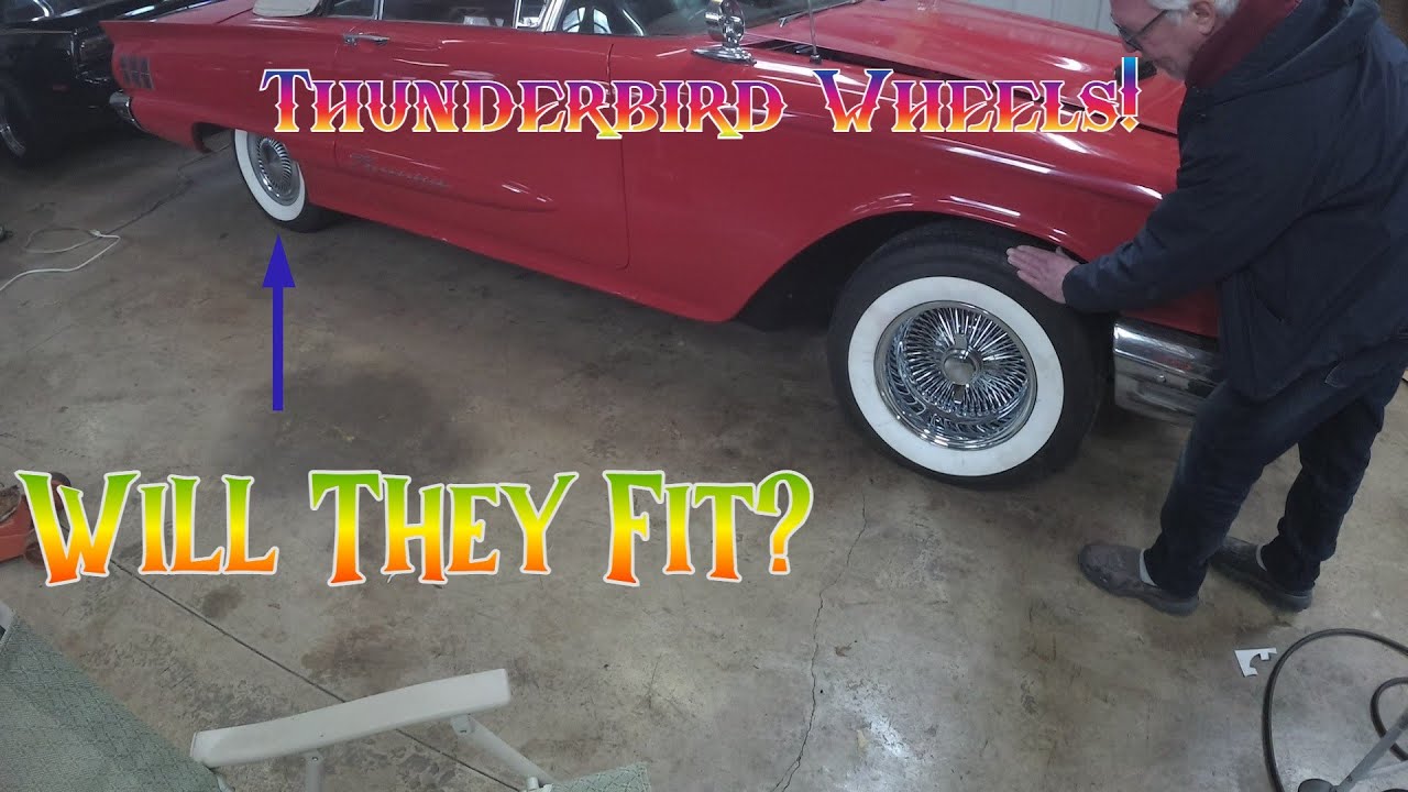 Thunderbird Spoke Wheels Will They Fit Rims Knock Off Spinners Ford