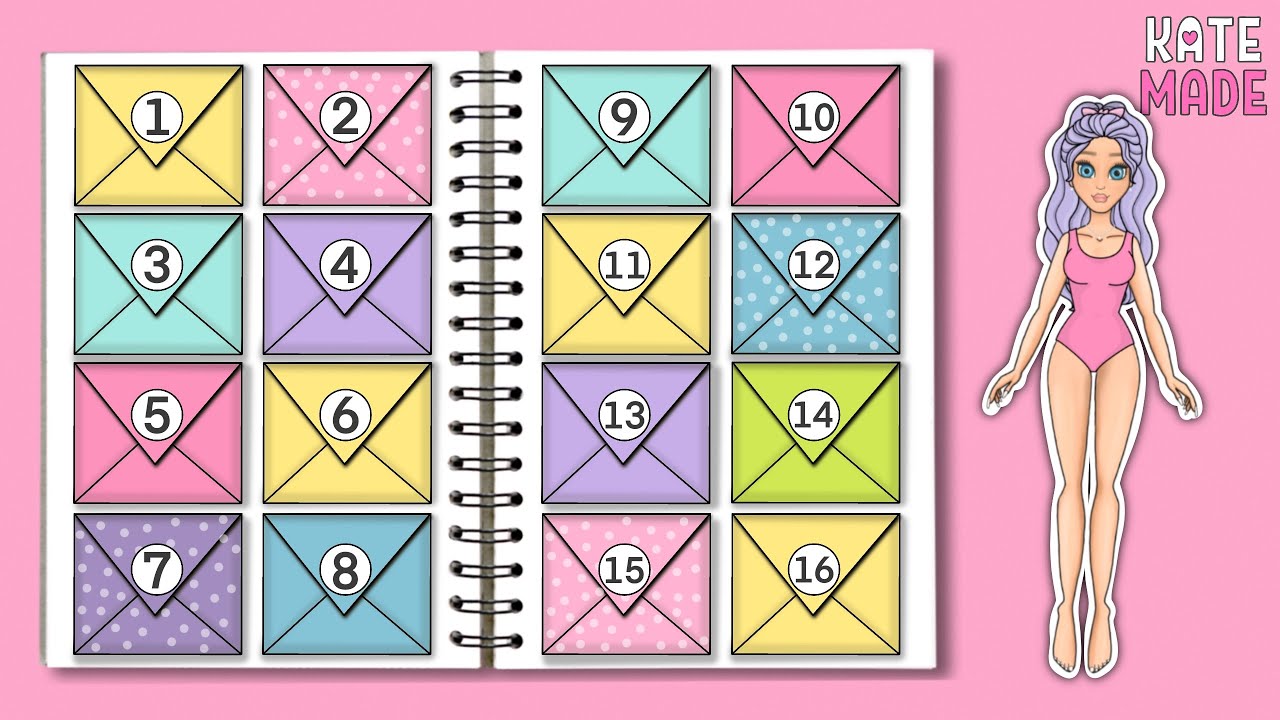 PAPER CRAFT ADVENT CALENDAR DIY