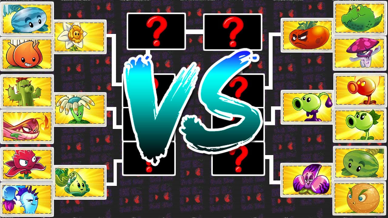 Mod Tournament Every Plant Max Level Battlez - Who Will Win? - PvZ 2 Plant vs Plant
