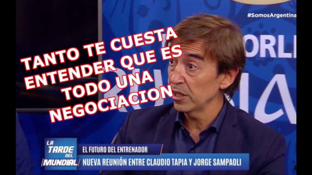Benedetto esta inspirado y ataca a Ruggeri