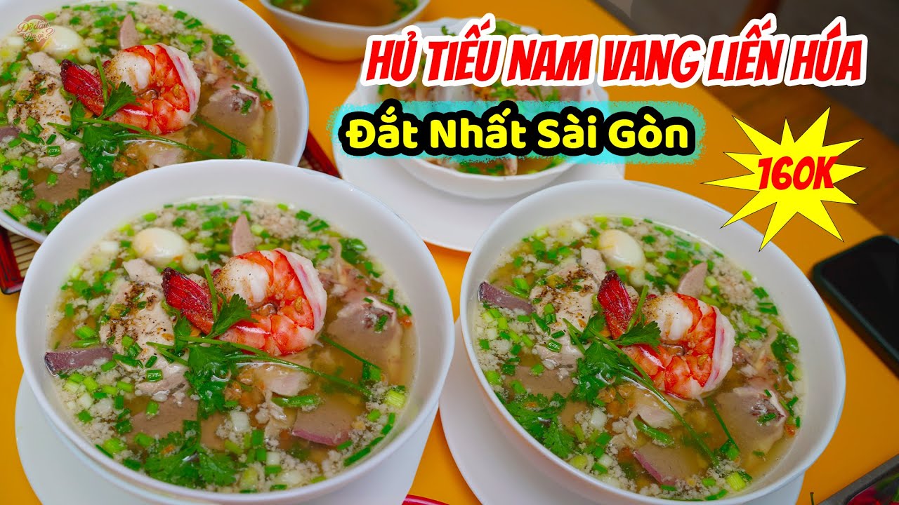Ăn Hủ Tiếu Nam Vang Liến Húa Đắt Nhất Sài Gòn 160k Chuẩn Gốc Nam Vang