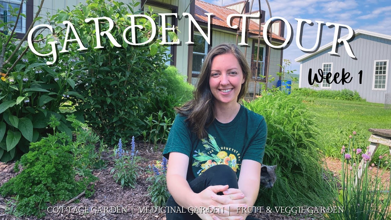 Weekly Garden Tour on our Small Homestead!