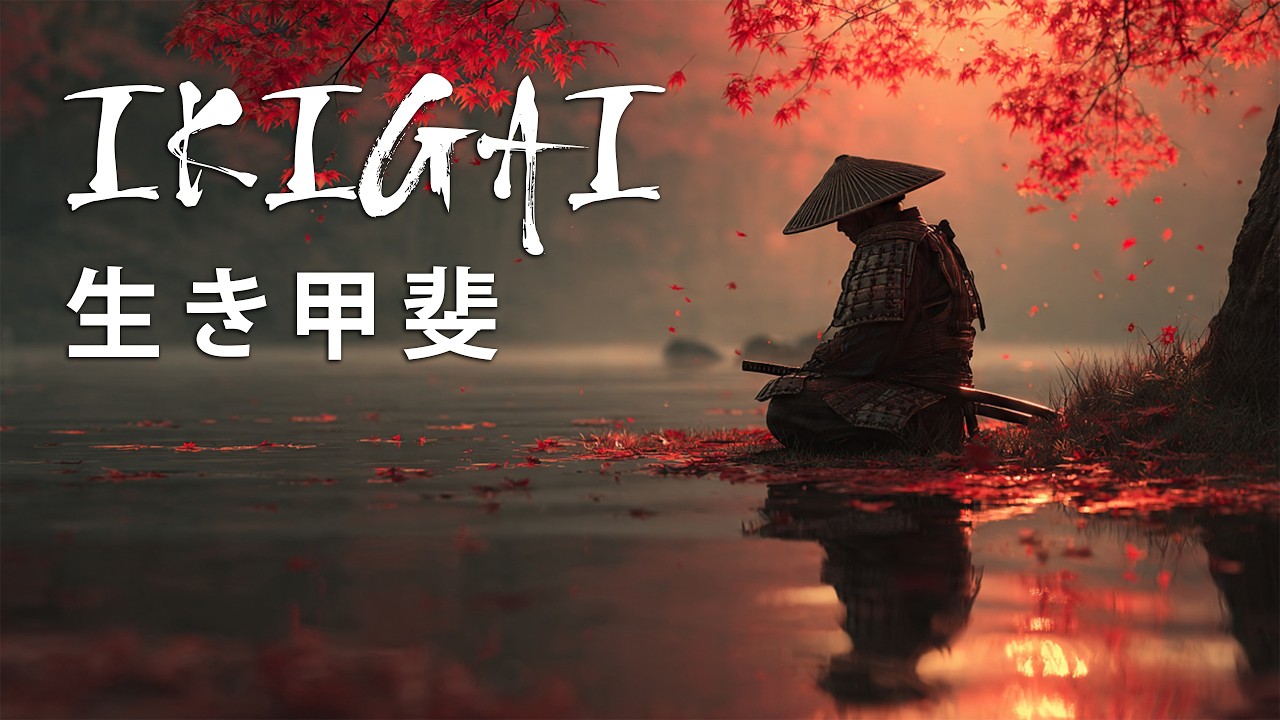 IKIGAI — 生き甲斐 | Japanese Samurai Zen Handpan Music to Reconnect with Yourself ️🎧 3H Relaxing Music