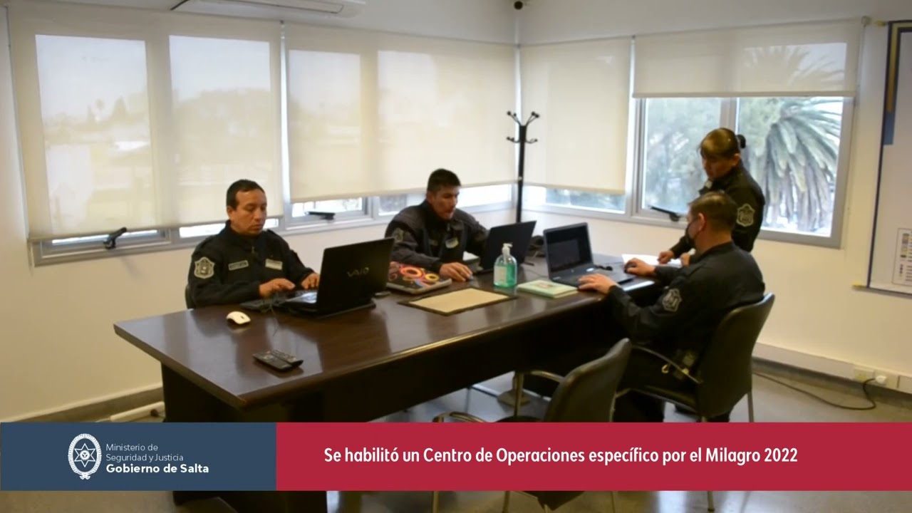 Se habilit&oacute; un Centro de Operaciones por el Milagro 2022