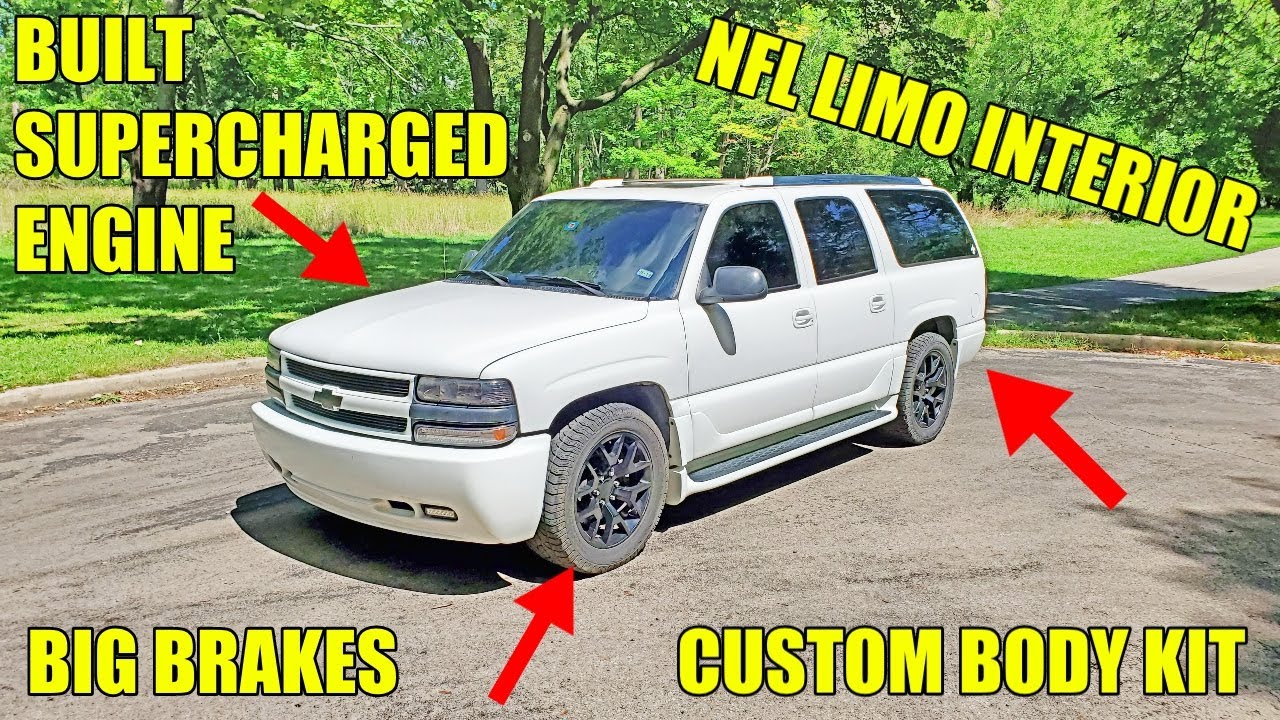 I Bought An NFL Player’s Supercharged Suburban Sight Unseen For Cheap! Here's What I Found In It.