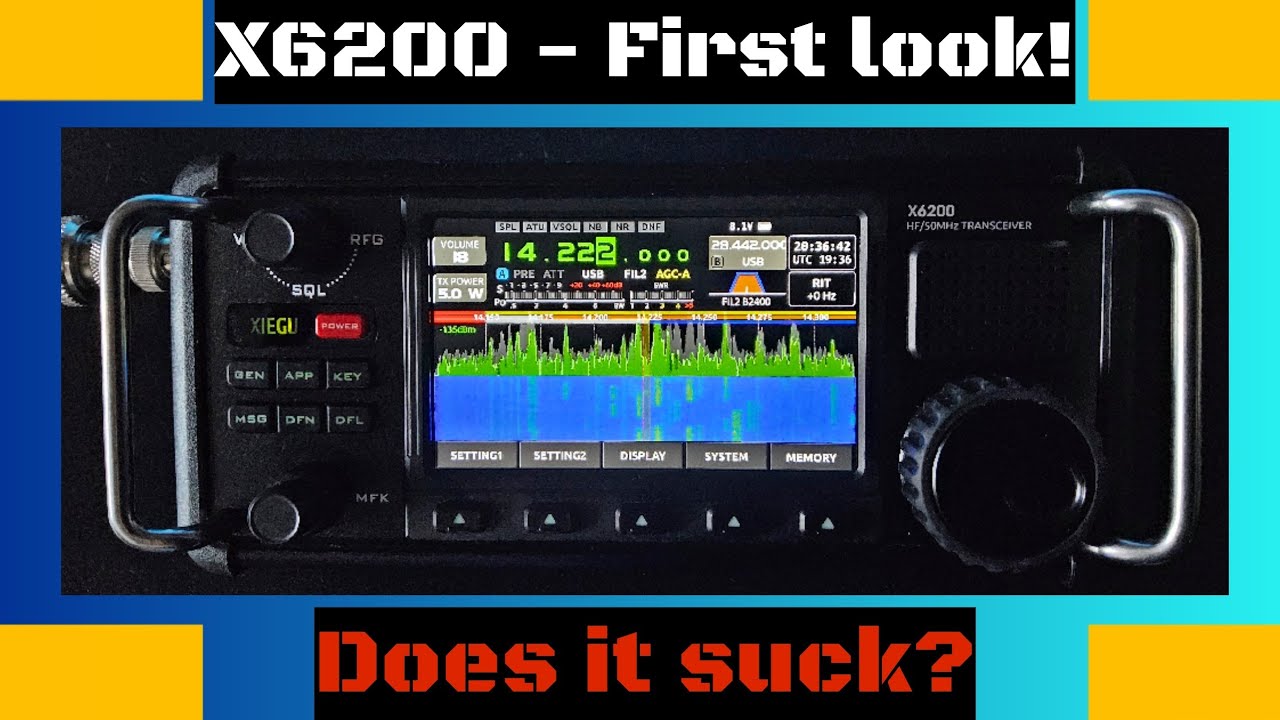 Xiegu X6200 - Does it suck?