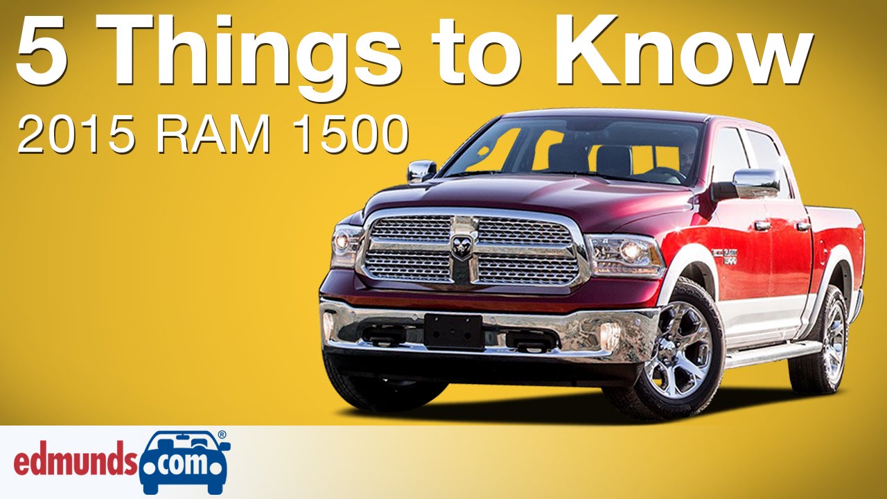 5 Things to Know About the 2015 Ram 1500