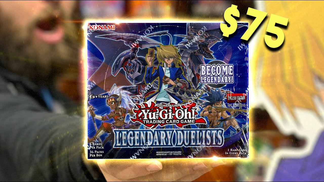 The LEGENDARY DUELIST JOEY $75 CHALLENGE! | Yu-Gi-Oh! Duelist Pack Unboxing