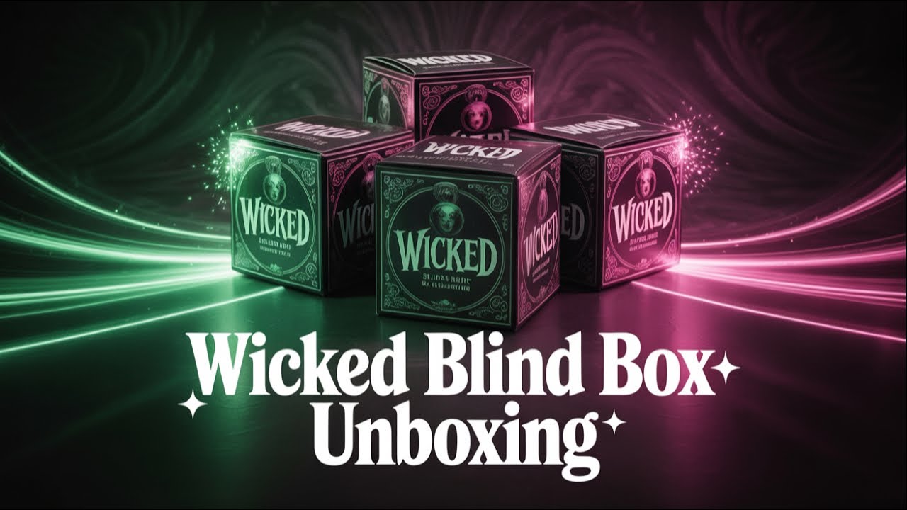 Unboxing WICKED Movie Blind Boxes! What Magical Surprises Are Inside?