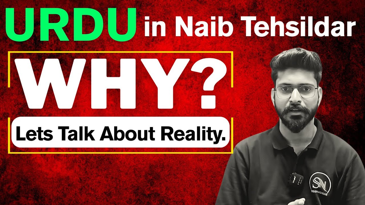 Naib Tehsildar & Urdu: Truth Behind the Controversy | Ground Reality Explained By Verma Sir