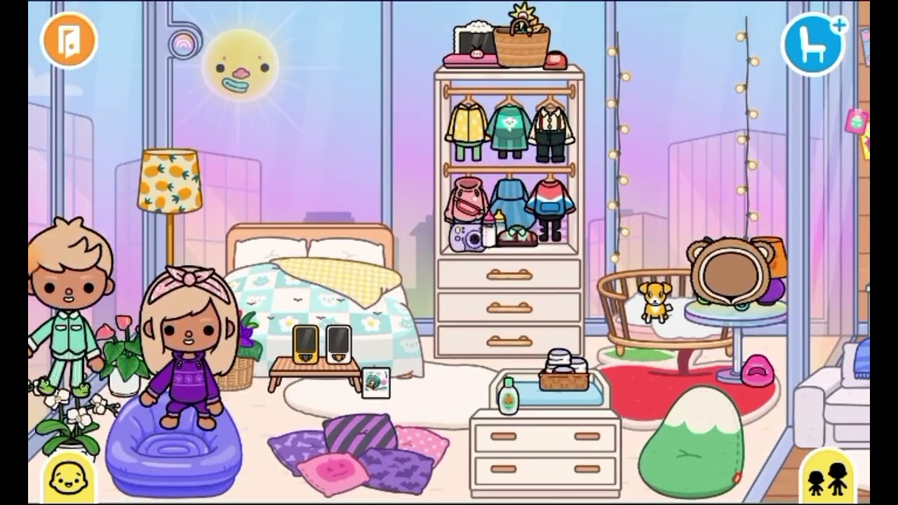Toca Life World starší dcera nechce mladšího sourozence 4. Díl 🌼🌛💚🩵