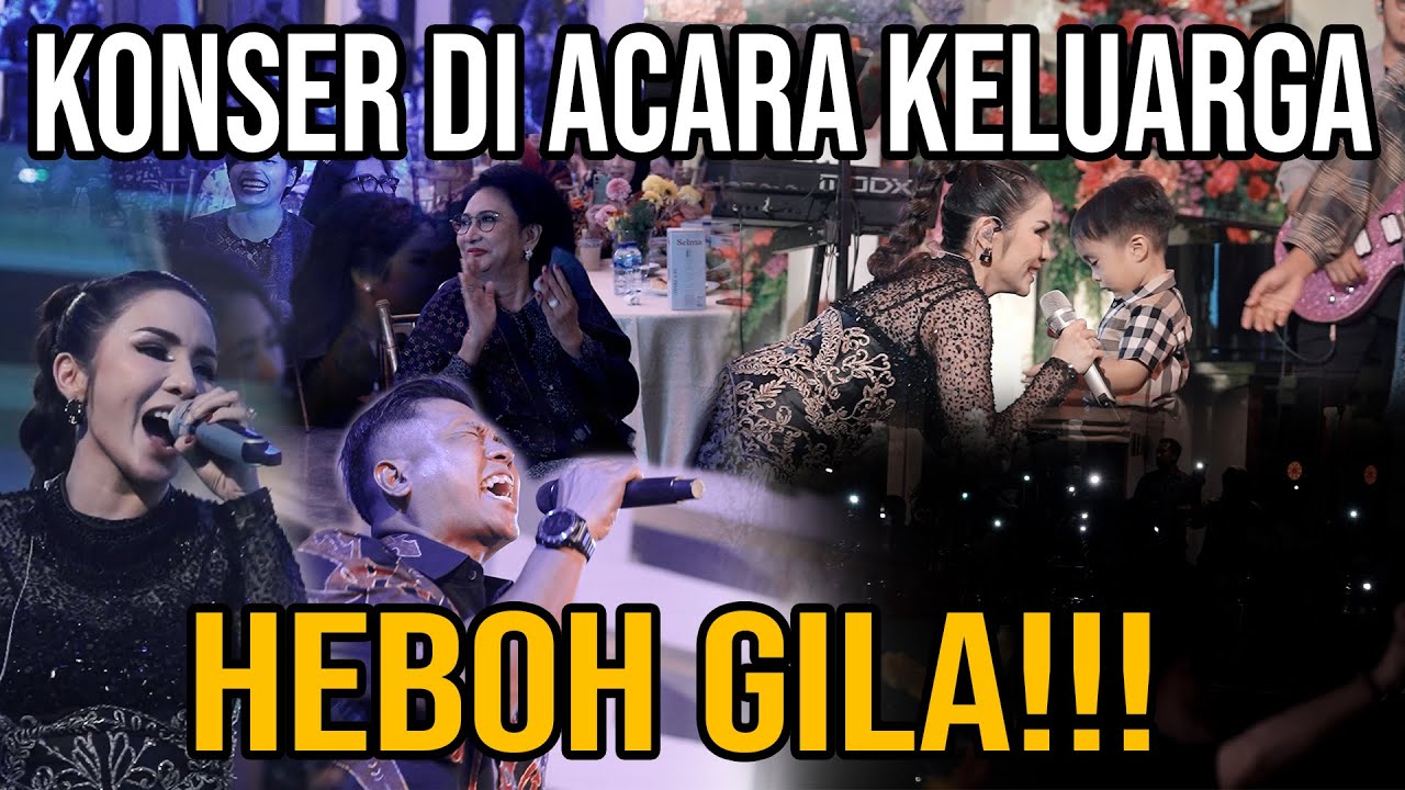 HEBOHHH !!! NYANYI DI DEPAN KELUARGA SENDIRI, FULL BERCANDA! | SELAMAT ULANG TAHUN EYANG