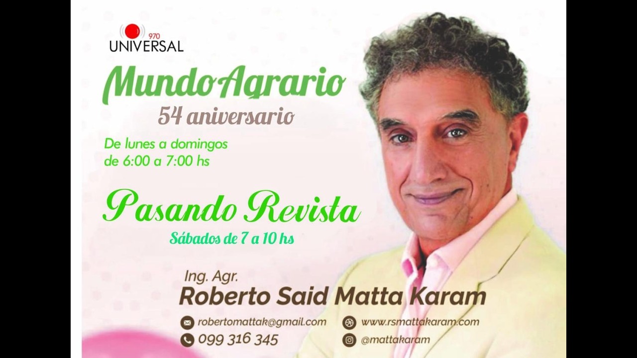 PASANDO REVISTA - SÁBADOS DE 07:00 A 10:00