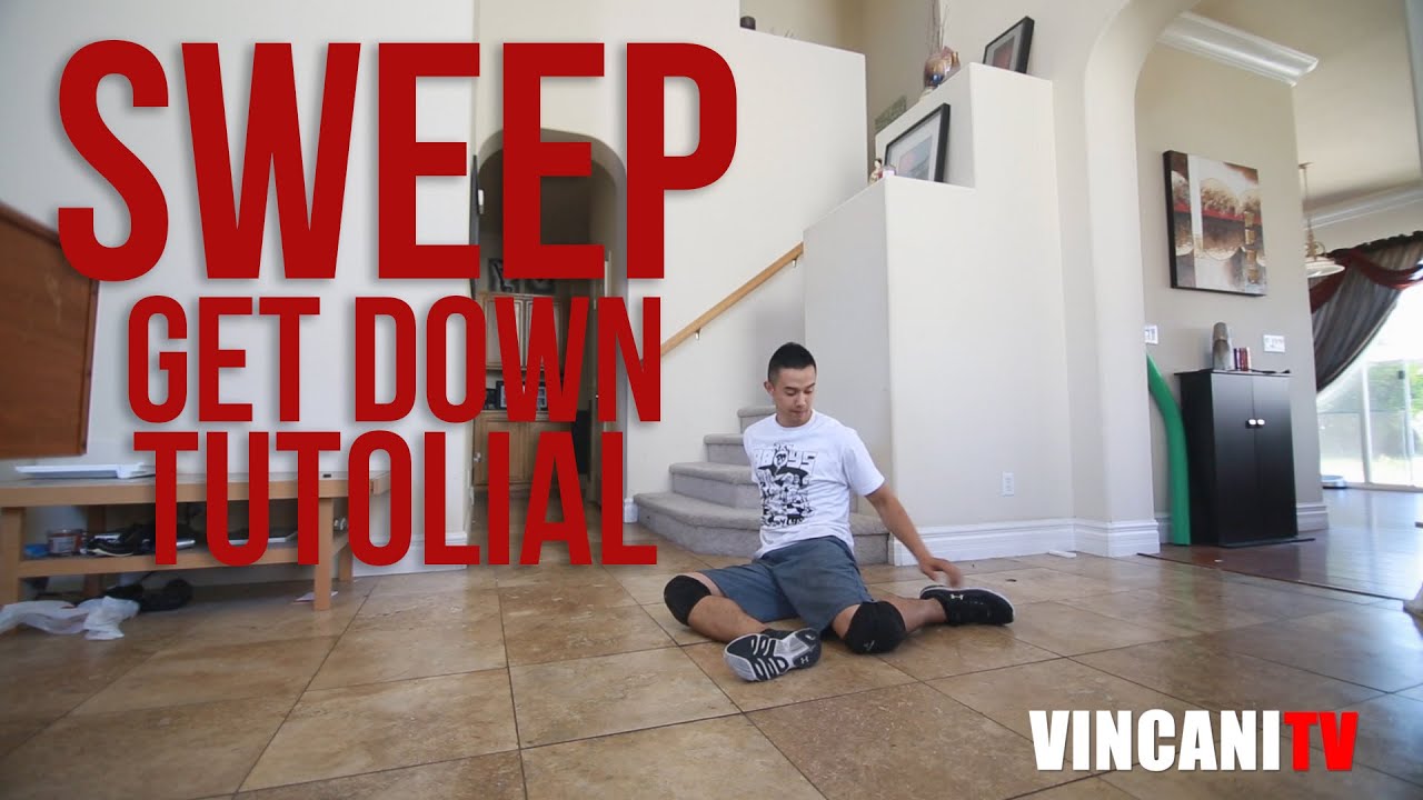 How to Breakdance | Sweep Get Down | Beginning Breaking Tutorial